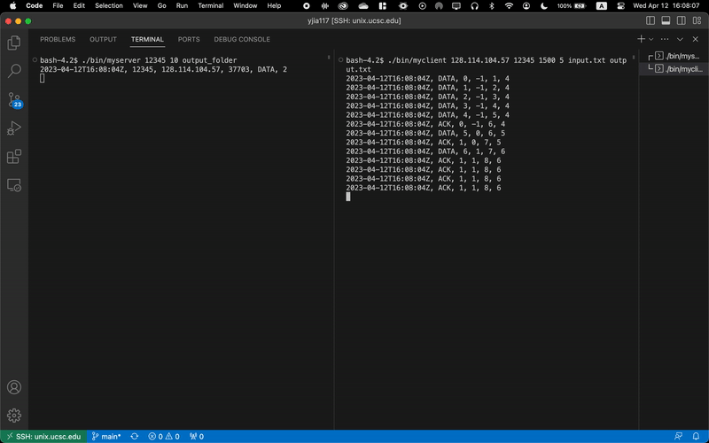 Simple Reliable UDP File Transfer